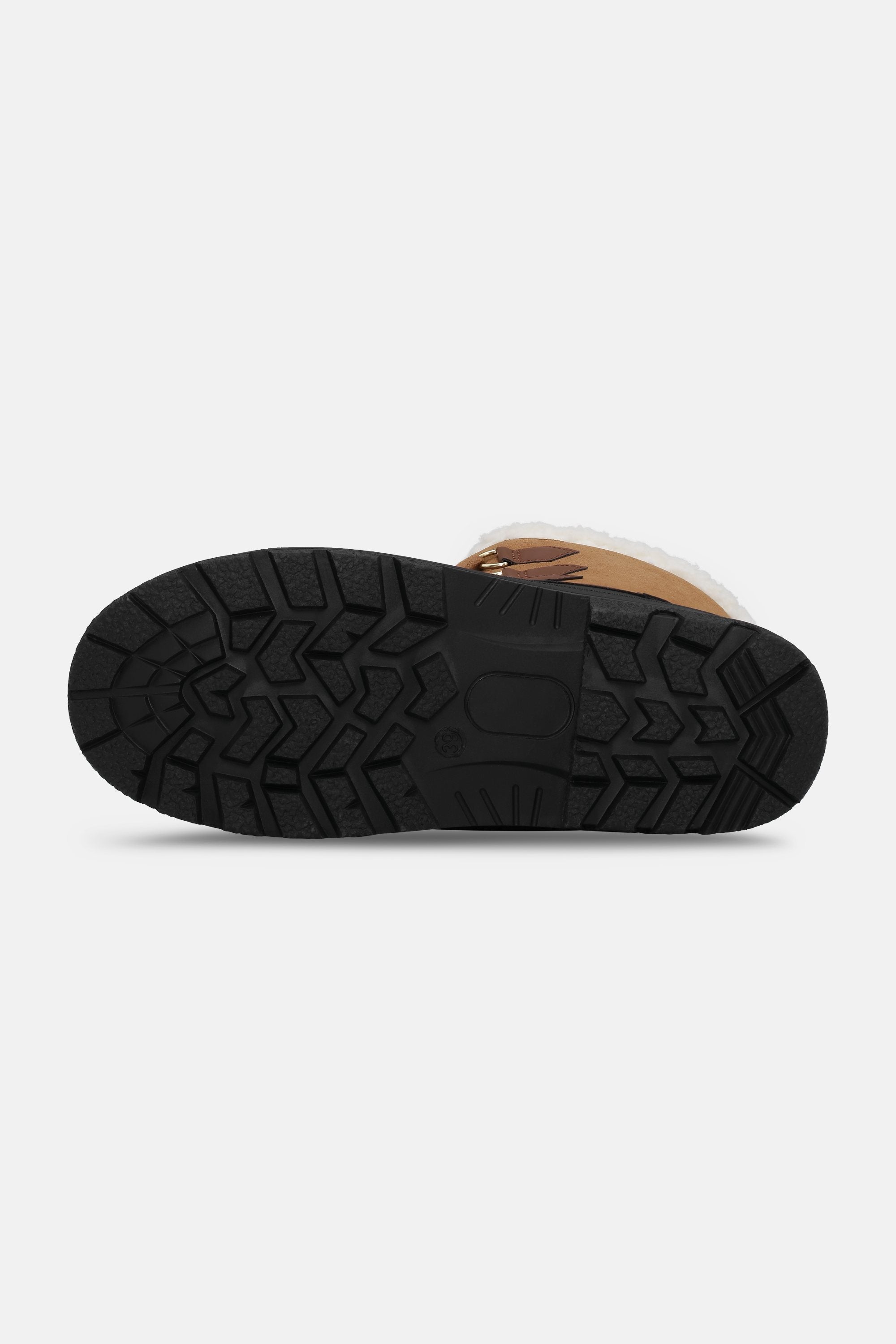Warm Winter Boot - Cashew Black